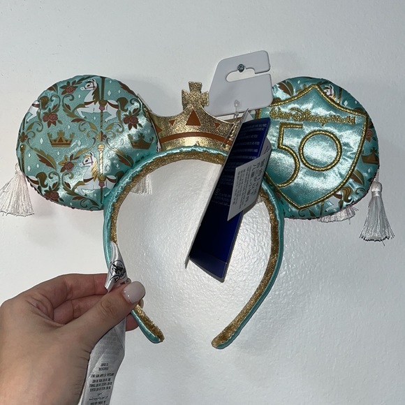 Disney’s 50th Anniversary Limited Edition Prince Charming Mickey Ears - Picture 5 of 5